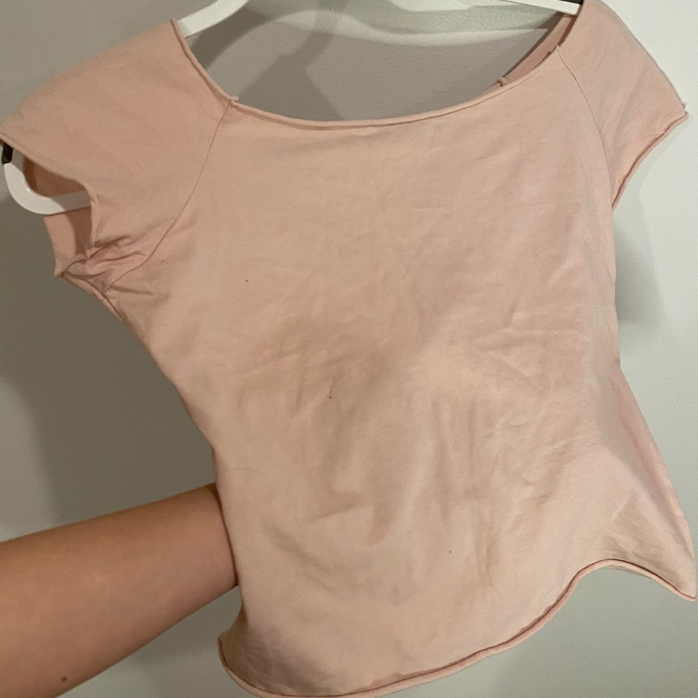 BRANDY MELVILLE PINK CROP